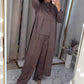 ⏳Nur für kurze Zeit 50 % Rabatt⏰3-teiliges Freizeit-Outfit für Damen (lange Strickjacke, Oberteil und Hose)👚👖