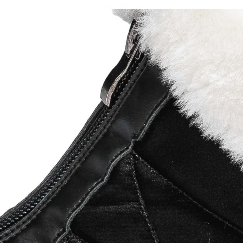 📢📢50%Rabatt!!!👢❄️ Neuheiten – Warme Schneestiefel mit Reißverschluss – rutschfest und bequem
