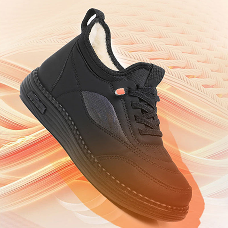 Damen-Winterschuhe mit weicher Sohle und Plüschfutter