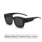 😎Polarisierte UV-Schutz-Sonnenbrille mit doppeltem Verwendungszweck✨