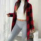 📢📢50%Rabatt!!!🍂🧥Karierte Kapuzenjacke für Damen mit Reißverschluss✈Versandkostenfrei