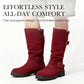 📢📢50%Rabatt!!!💎❄️ Bestseller – Shorty-Stiefel mit Schnallen – perfekt für kalte Tage
