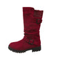 📢📢50%Rabatt!!!💎❄️ Bestseller – Shorty-Stiefel mit Schnallen – perfekt für kalte Tage