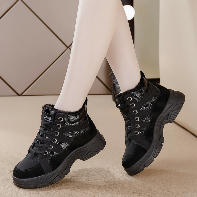 Warme Damen-Plateau-Wintersneaker