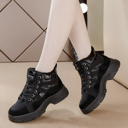 Warme Damen-Plateau-Wintersneaker