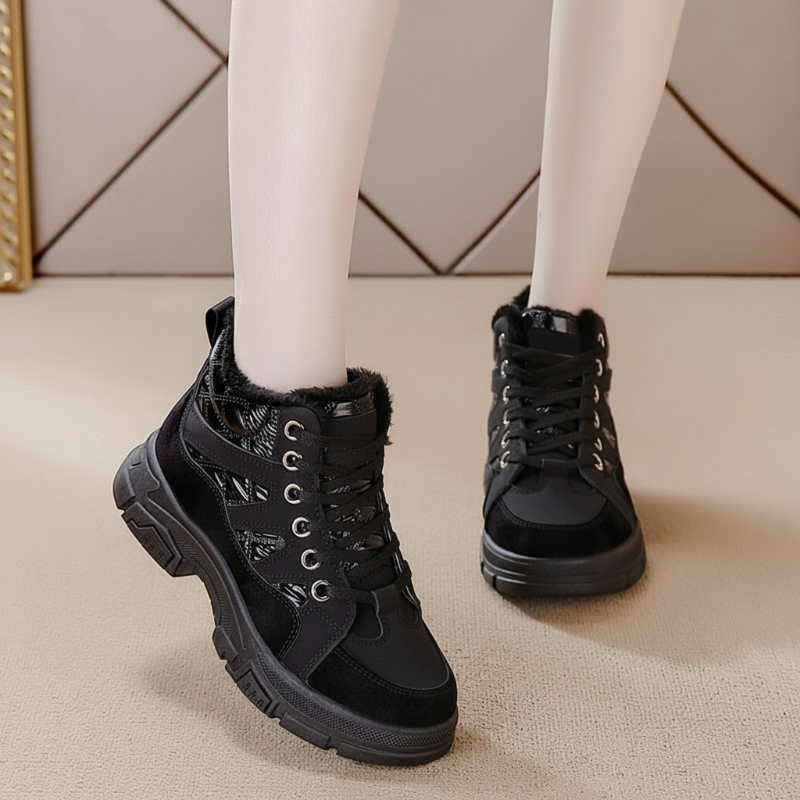 Warme Damen-Plateau-Wintersneaker