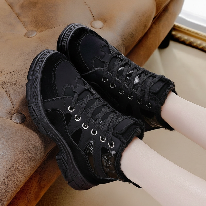 Warme Damen-Plateau-Wintersneaker