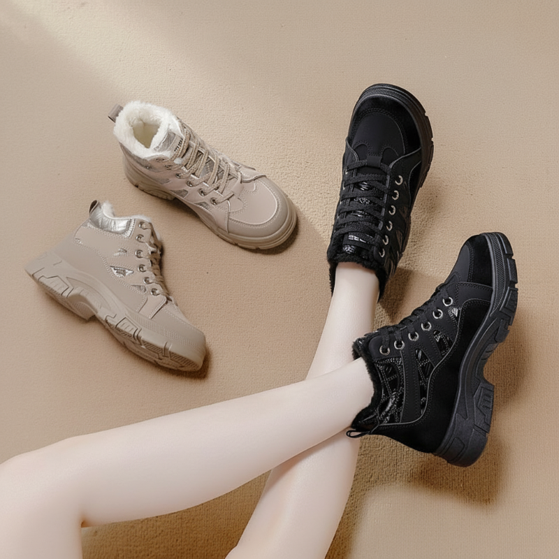Warme Damen-Plateau-Wintersneaker