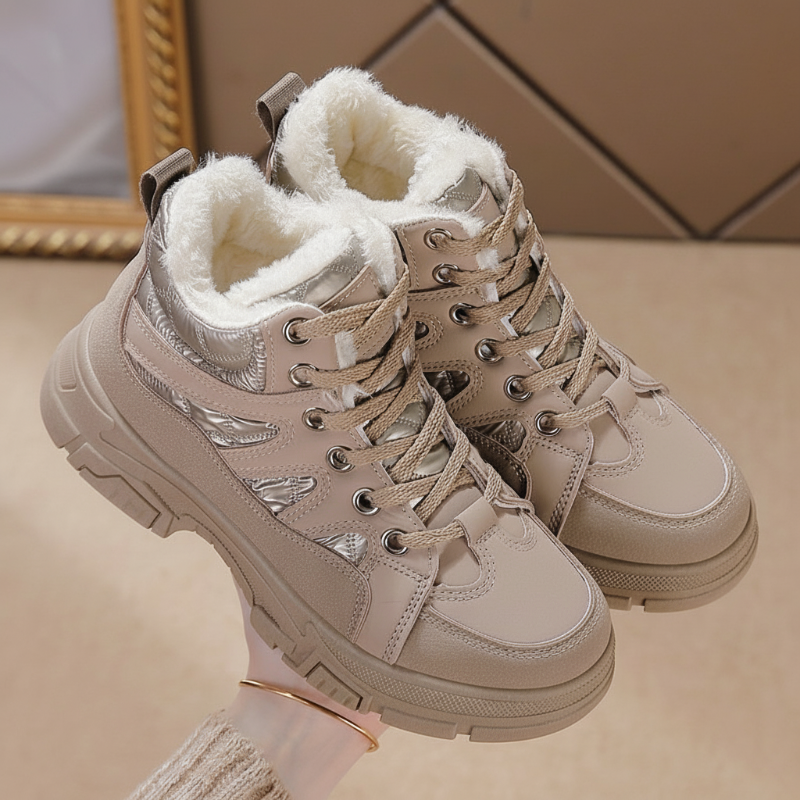 Warme Damen-Plateau-Wintersneaker