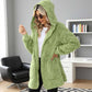 📢📢50%Rabatt!!!🎉✨Karierte Fuzzy-Strickjacke🔥Kauf 2 Artikel versandkostenfrei🔥