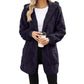 📢📢50%Rabatt!!!🎉✨Karierte Fuzzy-Strickjacke🔥Kauf 2 Artikel versandkostenfrei🔥
