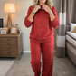 📢📢50%Rabatt!!!🎉✨Damen-Glitzer-Zweiteiler: Pullover & Hose