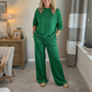 📢📢50%Rabatt!!!🎉✨Damen-Glitzer-Zweiteiler: Pullover & Hose