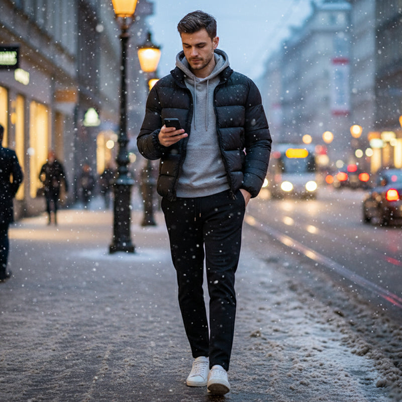 Thermofutterte Winterhose für Herren