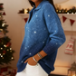📢📢50%Rabatt!!!🎉💎 Bestseller – Funkelnder V-Ausschnitt-Pullover – elegant und vielseitig