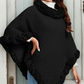 Eleganter, ultrawarmer Strickschal mit Kunstpelzbesatz für Damen