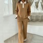 Damen 2-teiliges Lounge-Set: Pullover und Hose