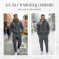 Herren Winter 2-teiliger Trainingsanzug