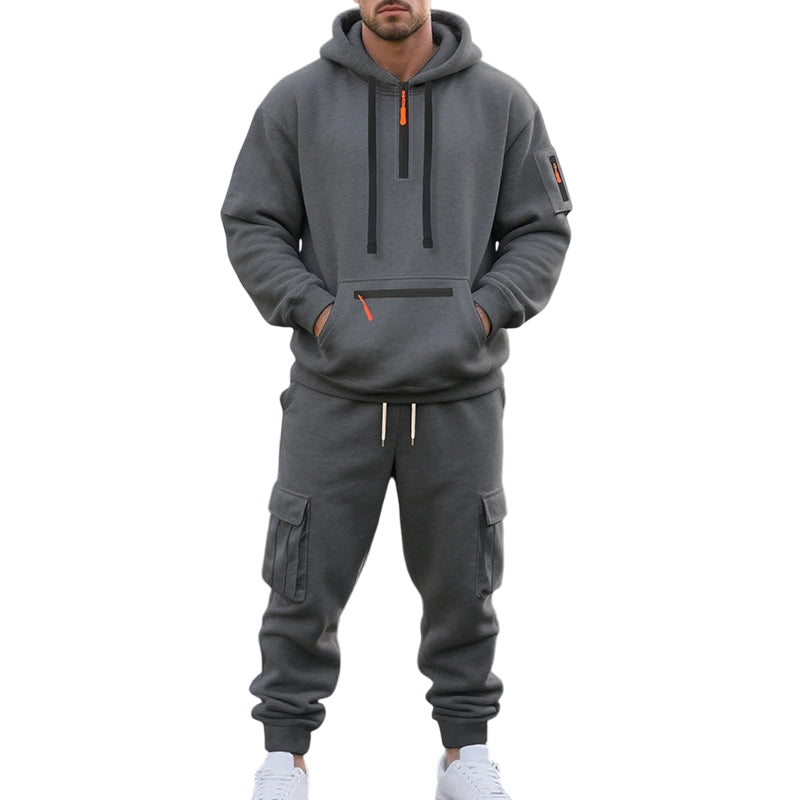 Herren Winter 2-teiliger Trainingsanzug