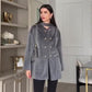 Elegante, warme Langarmjacke für Damen