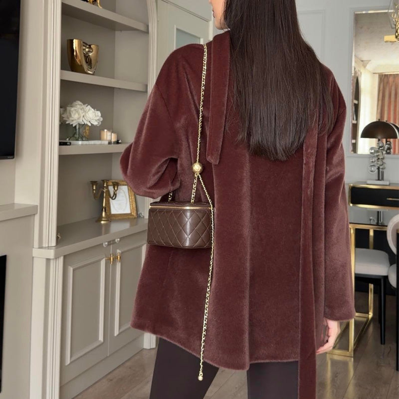 Elegante, warme Langarmjacke für Damen