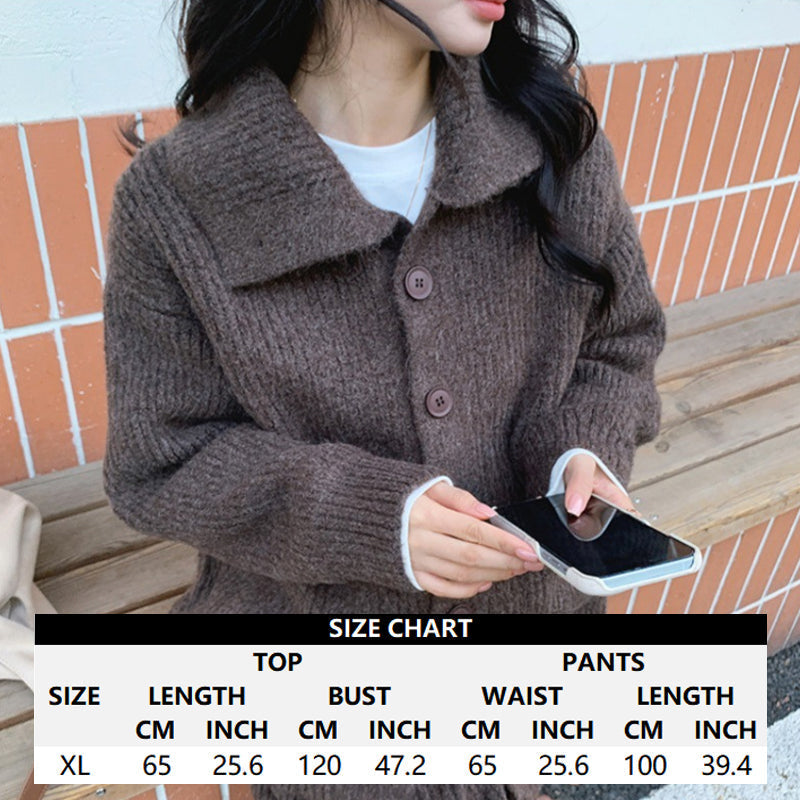 Loungewear-Set mit Stehkragen und lockerer Passform für Damen