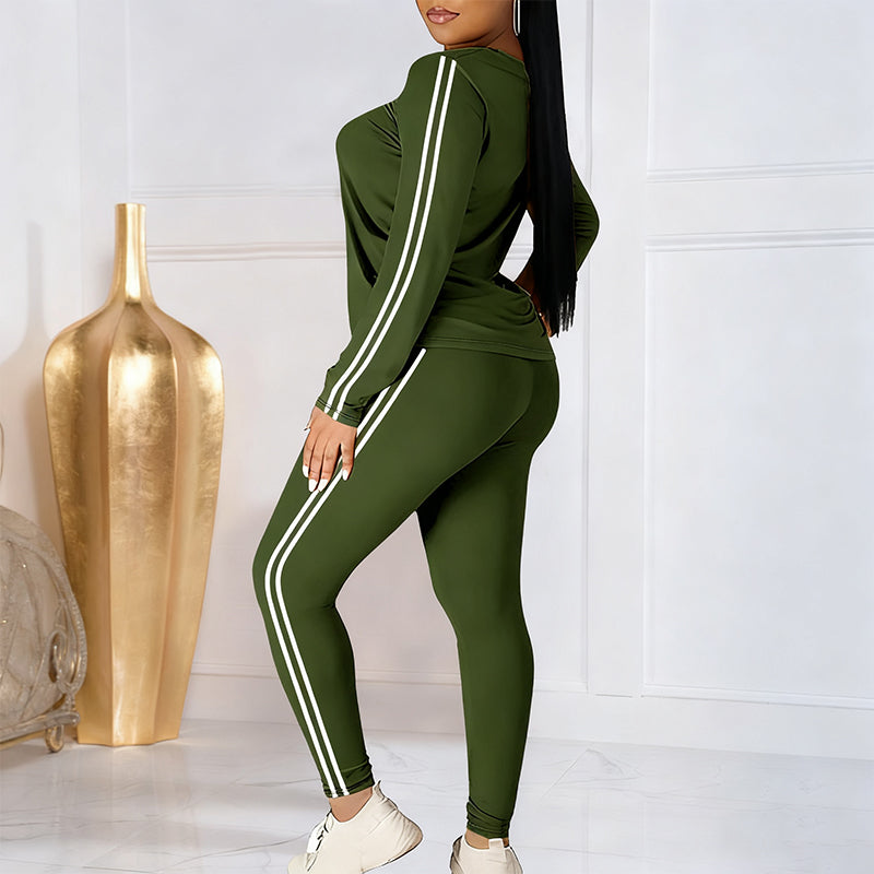 👚 50% RABATT JETZT! 🏃‍♀️ 2-teiliges Damen-Trainingsanzug-Set – Langärmlig, Atmungsaktiv & Perfekt für Sport oder Freizeit ✨📦