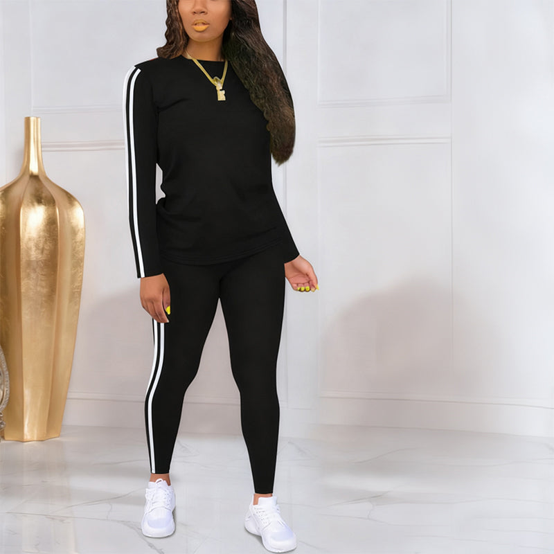 👚 50% RABATT JETZT! 🏃‍♀️ 2-teiliges Damen-Trainingsanzug-Set – Langärmlig, Atmungsaktiv & Perfekt für Sport oder Freizeit ✨📦