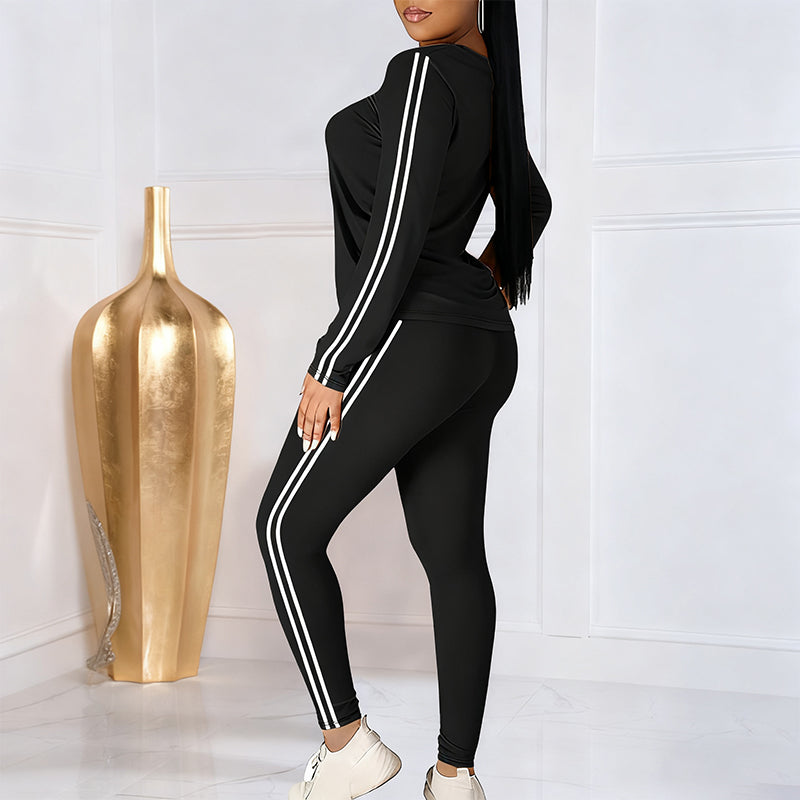 👚 50% RABATT JETZT! 🏃‍♀️ 2-teiliges Damen-Trainingsanzug-Set – Langärmlig, Atmungsaktiv & Perfekt für Sport oder Freizeit ✨📦