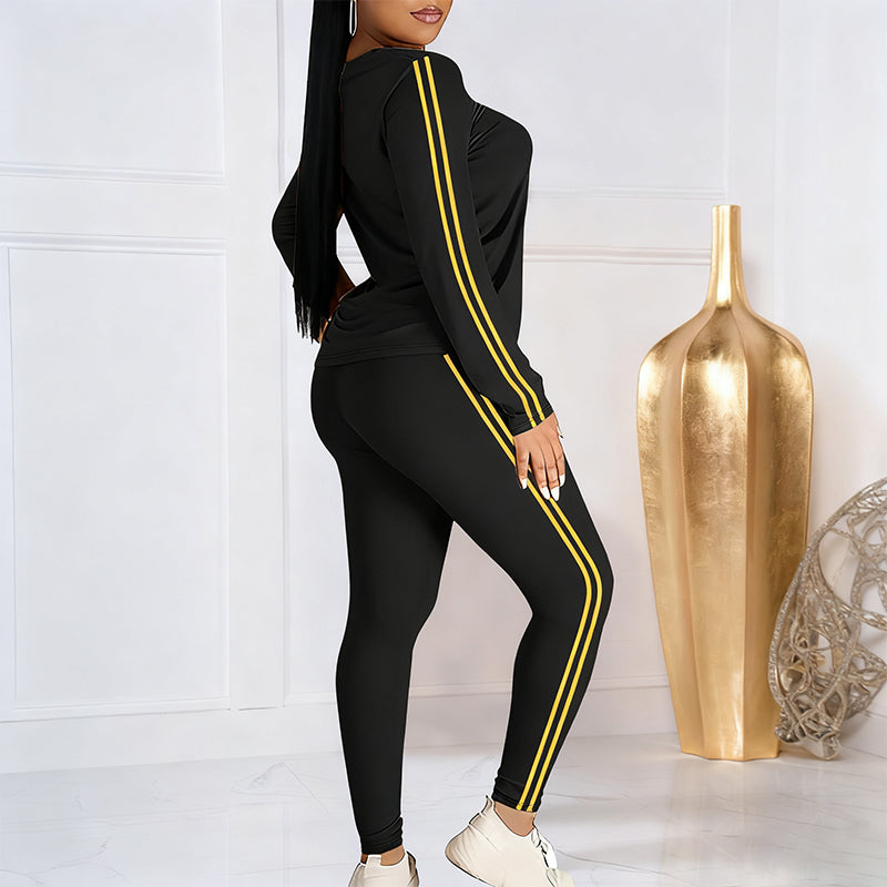 👚 50% RABATT JETZT! 🏃‍♀️ 2-teiliges Damen-Trainingsanzug-Set – Langärmlig, Atmungsaktiv & Perfekt für Sport oder Freizeit ✨📦