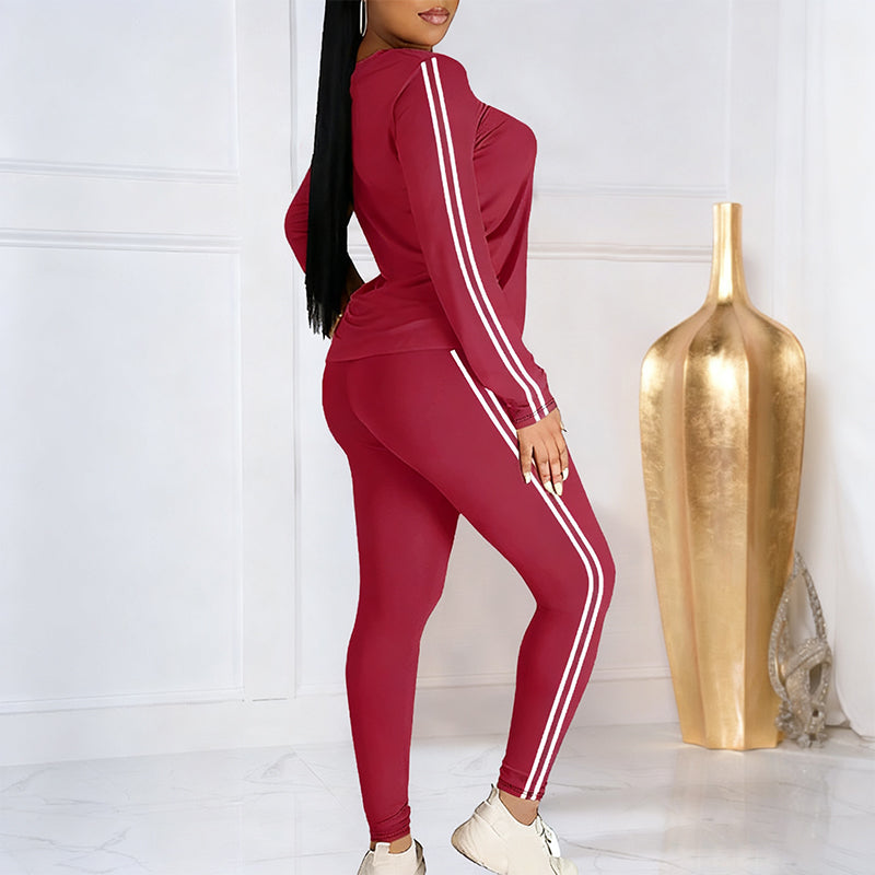 👚 50% RABATT JETZT! 🏃‍♀️ 2-teiliges Damen-Trainingsanzug-Set – Langärmlig, Atmungsaktiv & Perfekt für Sport oder Freizeit ✨📦