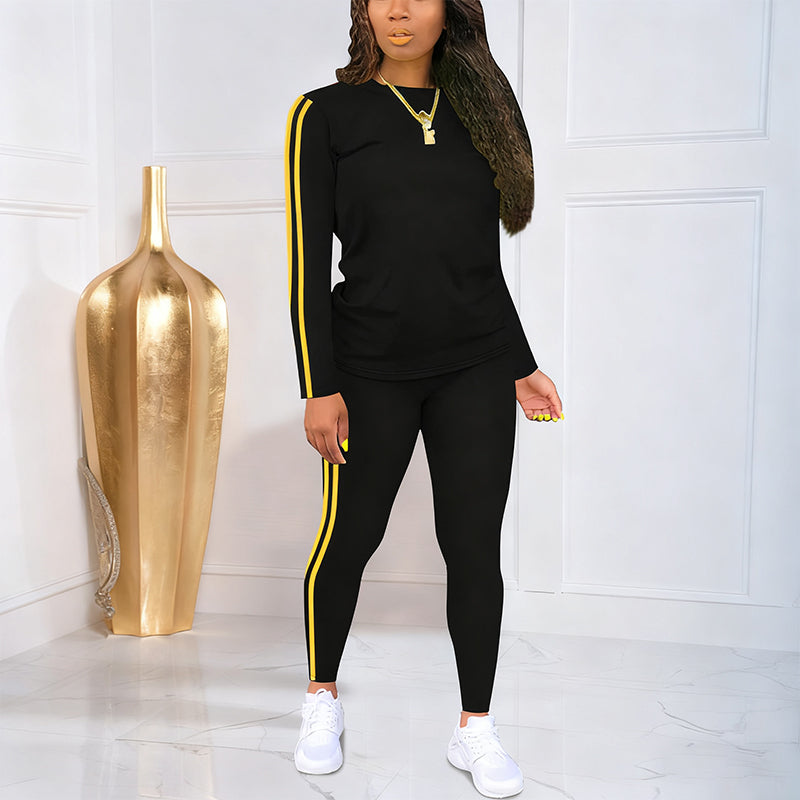 👚 50% RABATT JETZT! 🏃‍♀️ 2-teiliges Damen-Trainingsanzug-Set – Langärmlig, Atmungsaktiv & Perfekt für Sport oder Freizeit ✨📦