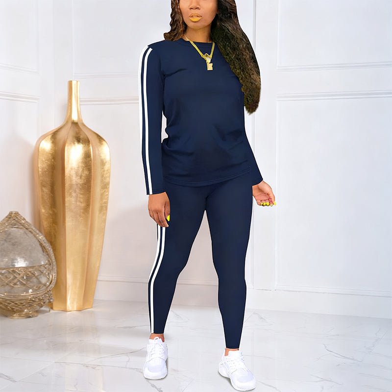 👚 50% RABATT JETZT! 🏃‍♀️ 2-teiliges Damen-Trainingsanzug-Set – Langärmlig, Atmungsaktiv & Perfekt für Sport oder Freizeit ✨📦