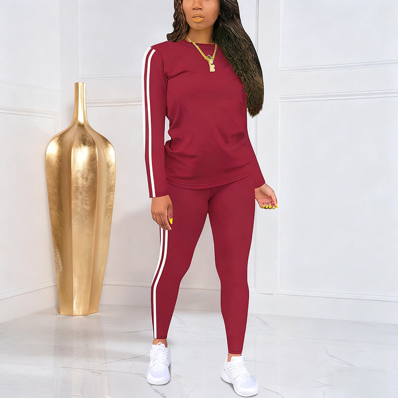 👚 50% RABATT JETZT! 🏃‍♀️ 2-teiliges Damen-Trainingsanzug-Set – Langärmlig, Atmungsaktiv & Perfekt für Sport oder Freizeit ✨📦