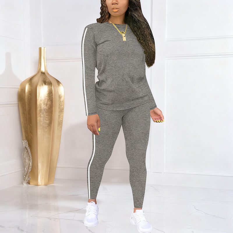 👚 50% RABATT JETZT! 🏃‍♀️ 2-teiliges Damen-Trainingsanzug-Set – Langärmlig, Atmungsaktiv & Perfekt für Sport oder Freizeit ✨📦