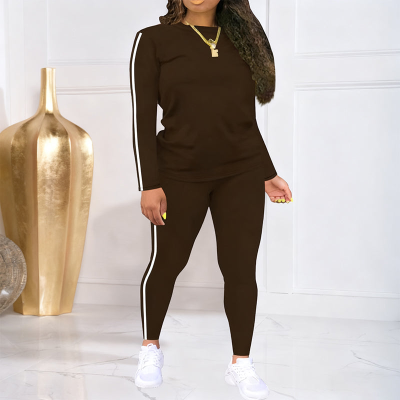 👚 50% RABATT JETZT! 🏃‍♀️ 2-teiliges Damen-Trainingsanzug-Set – Langärmlig, Atmungsaktiv & Perfekt für Sport oder Freizeit ✨📦