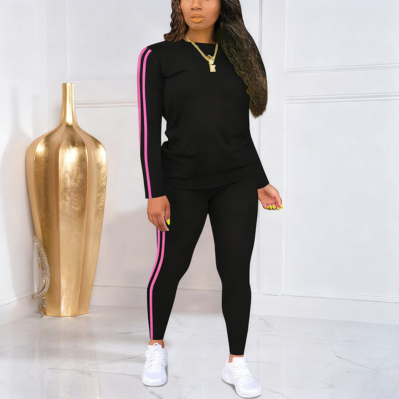 👚 50% RABATT JETZT! 🏃‍♀️ 2-teiliges Damen-Trainingsanzug-Set – Langärmlig, Atmungsaktiv & Perfekt für Sport oder Freizeit ✨📦