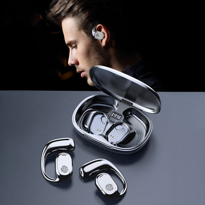 Robustes Bluetooth-Ohrhänger-Headset mit echter Knochenleitung
