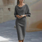 📢📢50%Rabatt!!!🌟💃 Elegantes, tailliertes und figurschmeichelndes Damenkleid🔥Kauf 2 Artikel versandkostenfrei