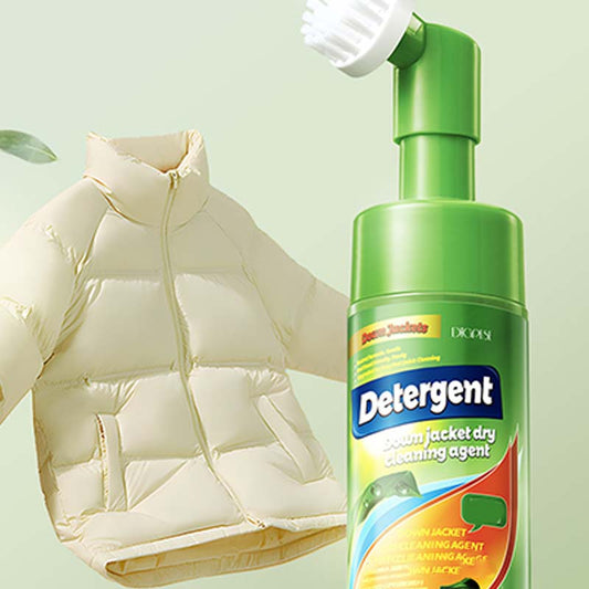 No-Rinse Down Jacket Cleaner with Brush