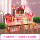 📢📢50% RABATT!!⏰DIY Leuchtendes Prinzessinnenschloss-Puppenhaus