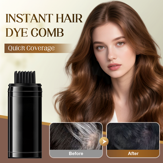💇‍♀️ 50% RABATT! 🎉 Instant-Haarfärbekamm für Grau – Schnelle Abdeckung, Pflanzenbasierte Pflege & Leichte Anwendung ✨📦