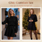 ✨✨Begrenzter Vorrat verfügbar, nicht verpassen!🌸Damen-Minikleid aus Strick mit Stehkragen und A-Linien-Schnitt👗