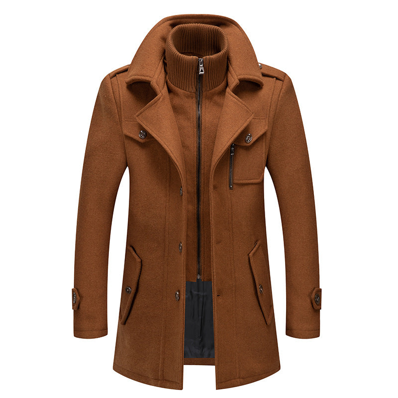 💎🧥 Neuheiten – Handgefertigter Herren-Tweedmantel