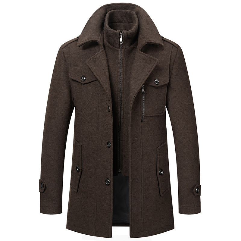 💎🧥 Neuheiten – Handgefertigter Herren-Tweedmantel