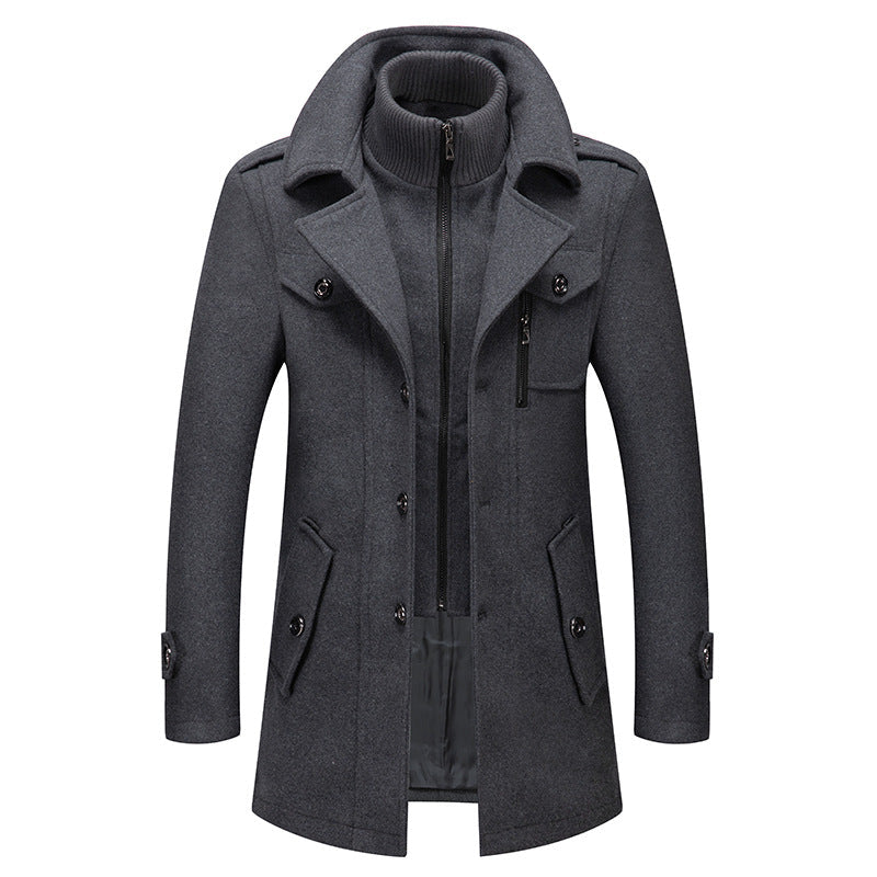 💎🧥 Neuheiten – Handgefertigter Herren-Tweedmantel