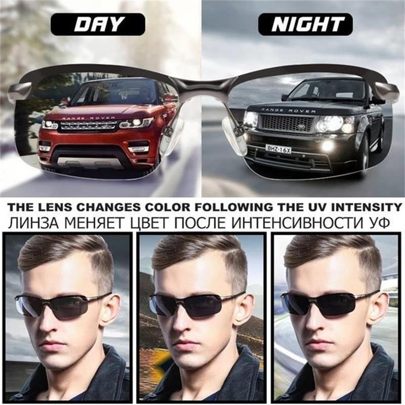 2026 Photochrome Sonnenbrille mit entspiegelten, polarisierten Gläsern