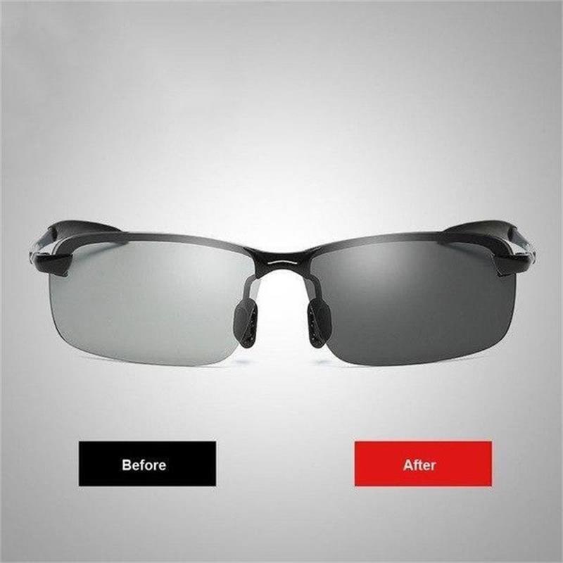 2026 Photochrome Sonnenbrille mit entspiegelten, polarisierten Gläsern
