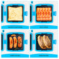 Mikrowellen-Toaster & Sandwichmaker