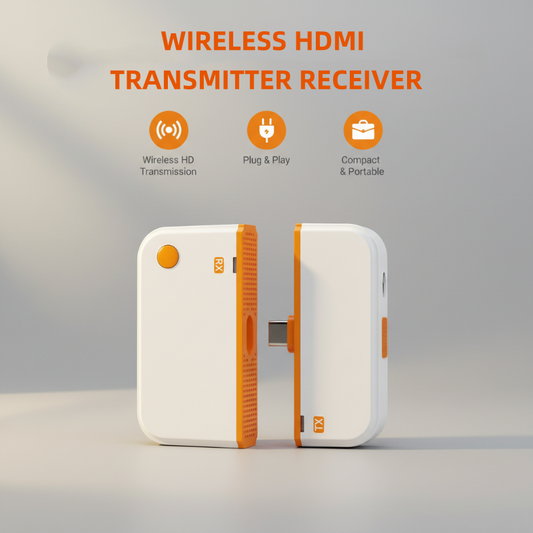 🥳2026 HOT SALE🥳💞50K+ SOLD!💻📺 Cut the Cord, Not the Quality! Wireless HDMI Transmitter – Last Day 50% OFF! 🎬✨
